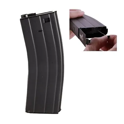 Lancer Tactical 6mm Airsoft 360 Round M4 M16 High Capacity Flash Magazine Black • $19.88