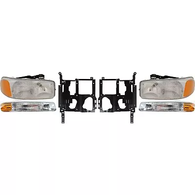 Headlight Kit For 2000-2006 GMC Yukon GM2502188 GM1221121 GM2520174 • $140.03