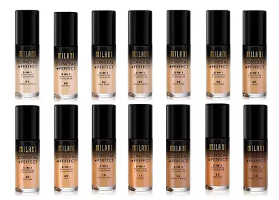 Milani Conceal + Perfect 2-in-1 Foundation + Concealer ~ Choose Your Shade • $9.25