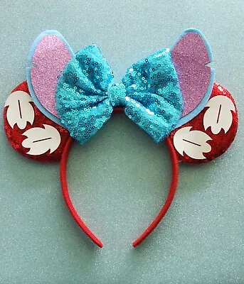 Minnie Mouse Ears Headband STITCH • $11.95