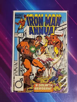 Iron Man Annual #7 Vol. 1 High Grade 1st App Marvel Annual Book Cm60-145 • $9.99