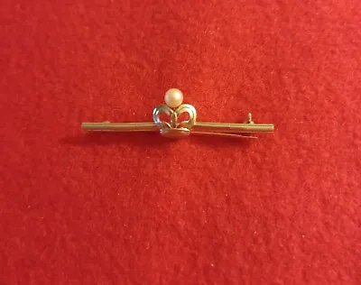  Mikimoto Pearl Brooch ~ Sterling Silver ~ Crown ~ One-of-a-Kind ~ Nice!!! • $49.99