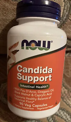 Now Candida Support 90 Capsules Cheapest On EBay New And Unopened Expiry 10/2026 • £13