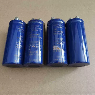 2/4pcs ELNA 10000uF 100V 35*80mm HiFi Audio Filter Electrolytic Capacitors • $24.55