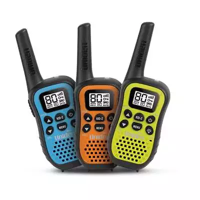 Uniden UH45-3 80 Channel UHF Handheld Radio With Kid Zone - 3 Pack • $89