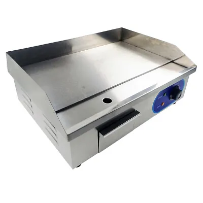 £124.90 • Buy Commercial Electric Griddle Hotplate BBQ Grill Egg Fryer Bacon Countertop 3000W