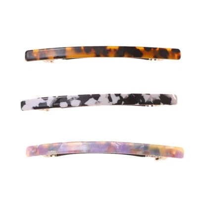 $1.10 • Buy Accessories Geometric Vintage Acetate Hair Pin Hair Clips Barrettes Hairpins