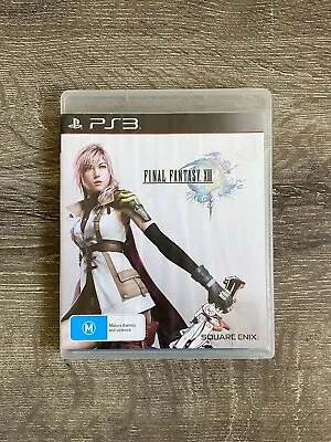 Final Fantasy XIII 13 Playstation 3 PAL PS3 Complete Australia + Free Postage • $13