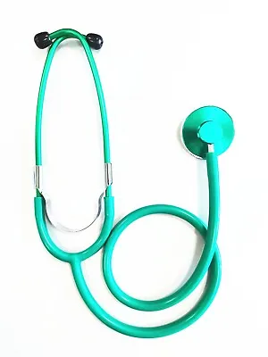 £3.99 • Buy Single Head Stethoscope For Doctors Nurse Student Green Matching Chest Piece