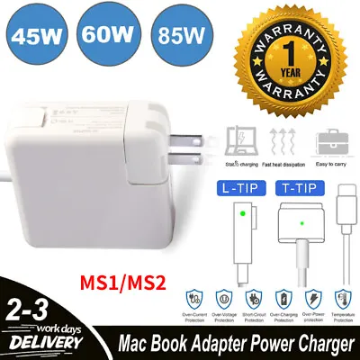 Charger AC Adapter For Apple MacBook Pro Air 13  15  17  45W/60W/85W/usb C Power • $12.95