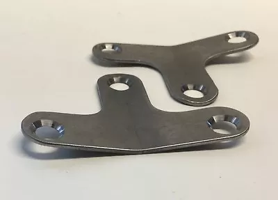 1939 1940 1941 1946 Chevy GMC TRUCK Windshield T Brackets PAIR NEW • $81.19