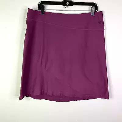 Mountain Hardwear Skirt Purple Pull On A Line Athletic Womens Large Stretch • $19.95