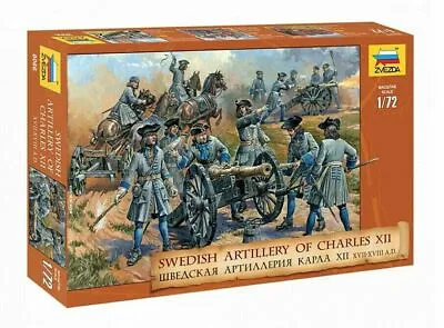 Zvezda SOLDIERS 1/72 - 8066 Swedish Artillery Of Charles XII - 17-18° Century • £15.39