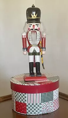 Vintage Traditional Wooden Nutcracker • $19.99