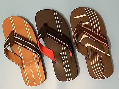 £9.95 • Buy Mens Summer Sandals Toe Post Casual Mule Beach Pool Sliders Shower Flip Flops