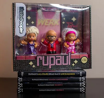 $19.99 • Buy RuPaul's Drag Race DVD's & Little People Collector