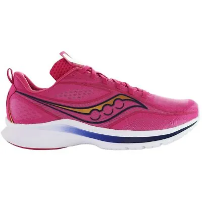 Saucony Kinvara 13 Lace-Up Pink Synthetic Mens Running Trainers S20723_40 • £89.99