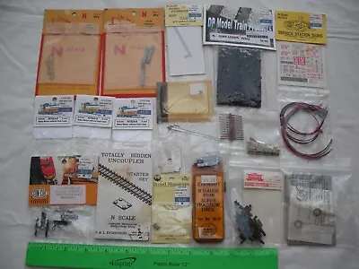 Lot Of 21 Assorted Parts Mark IV Standards Coupler Gage Car Detail N Scale • $39.99