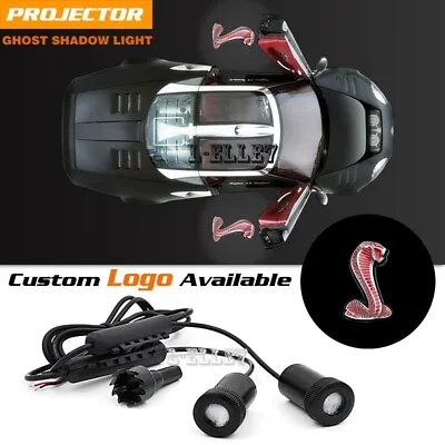 Car Door Projector Laser Ghost Shadow Courtesy Light Fo Rd Mustang Shelby Cobra • $17.01