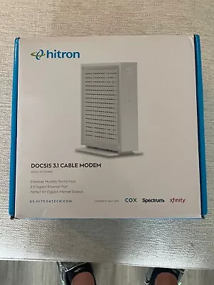 Hitron CODA56 Multi-Gigabit DOCSIS 3.1 Modem | Pairs With Any WiFi Router Or ... • $51