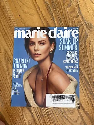 Marie Claire Magazine June 2019 Charlize Theron In Control And Funny As Hell • $20