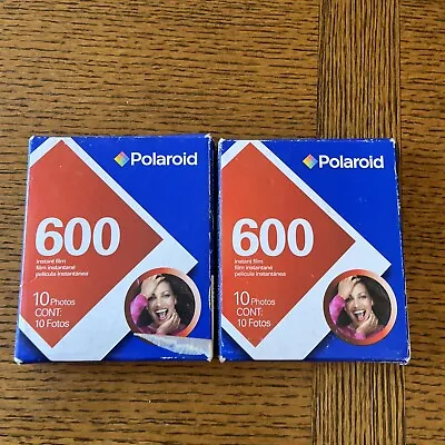 Polaroid 600 Film (2 Pack 20 Photos) SEALED NEW Expired 05/2007 • $18