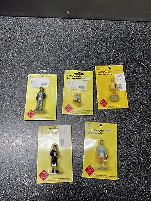 (1) LOT OF 5 Aristocract G Scale Lil’ People For Scenics Conductor Tennis Wrench • $20