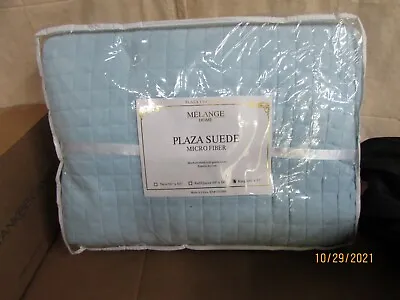 Melange Home Plaza Collection Plaza Suede Micro Fiber King Sz Comforter Corvelet • $49.95