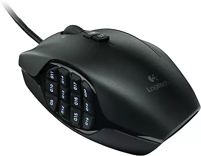Logitech G600 MMO Gaming Mouse RGB Backlit 20 Programmable Buttons 910-002864 • $148.89