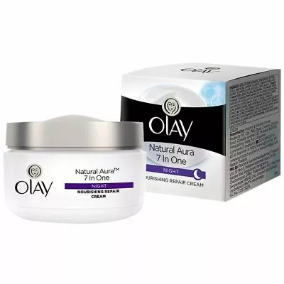 Olay Natural Aura- Day Cream SPF 15 / Night Repair Cream 50g / 1.76 Oz Each Pack • $33.57