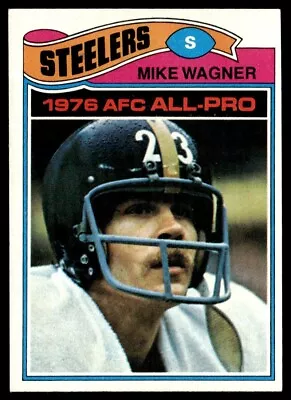 1977 Topps Mike Wagner Pittsburgh Steelers #60 • $1.50