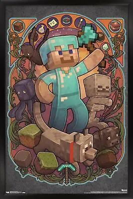 Minecraft - Steve Nouveau 14x22 Poster • £53.02