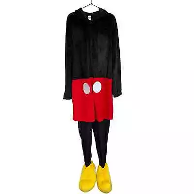 Disney Men's Mickey Costume One Piece Jumpsuit Large / XL  • $32