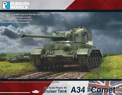 £22 • Buy Rubicon Models -  A34 Comet Tank