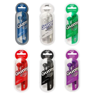 £6.99 • Buy JVC Gumy HAF14 In-Ear Stereo Bass Boost Headphone GUMMY Earphones - All Colors