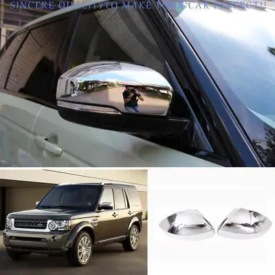 For Land Rover Discovery 4 2010-2016 Chrome Rear View Mirror Cap Cover Trim 2PCS • $45.99