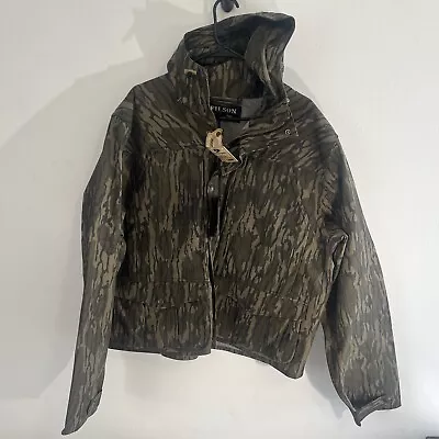 Filson Waterfowl Wading Jacket 20114886 Mossy Oak Bottom Land Camo Waxed XL • $299.95