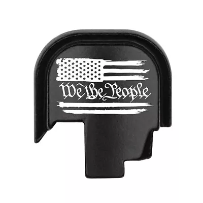 Rear Slide Back Plate For Smith Wesson M^P 9/.40 ShieldUS Flag We The People. • $13.99