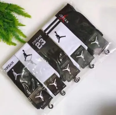 5 Pairs Men's  Nike Air Jordan Everyday Max Ankle Socks Size L 8-12 • $21.99