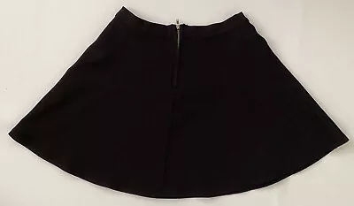 Devlin Womens Black Viscose/Nylon/Spandex Mini Circle Skirt Size Medium M • $10.86