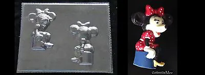 MINNIE MOUSE 3D Chocolate Candy Soap Mold • $4