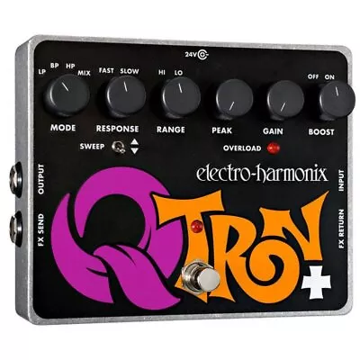 Electro-Harmonix Q-Tron Plus Envelope Filter Guitar Pedal With Effects Loop • $199.99