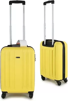 Ryanair EasyJet 55cm Cabin Approved 4Wheel Spinner Trolley Luggage Suitcase Bag • £26.99