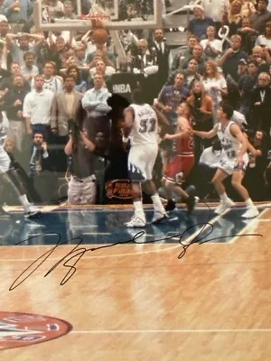 Michael Jordan Signed Last Shot Picture With COA Professionally Framed Large • $8999.99