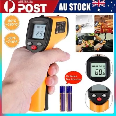 Digital IR Infrared Thermometer Temperature Gun Thermal Heat Sensor Non-Contact • $19.69