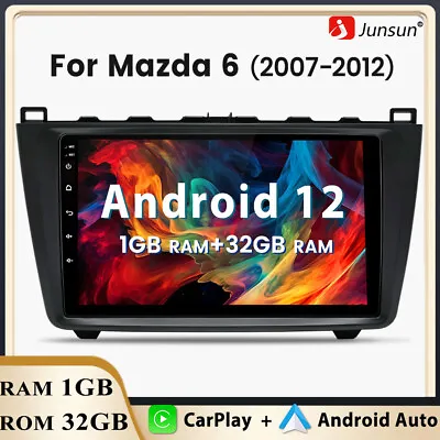Carplay 9 Radio For Mazda 6 2008-2015 Android Stereo SWC GPS WIFI BT NAVI 1+32G • $129.99