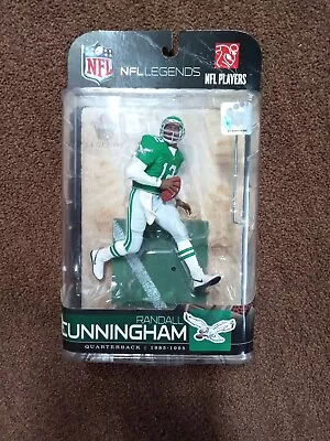 McFARLANE NFL LEGENDS PHILADELPHIA EAGLES RANDALL CUNNINGHAM FIGURE SERIES 5 • $79.99