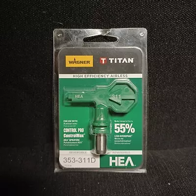 Wagner Titan High Efficiency Airless HEA 311 Control Paint Spray Tip 353-311D • $25