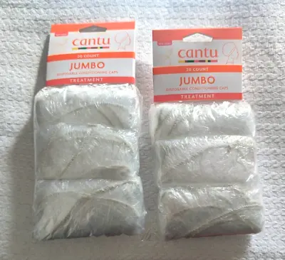 Cantu Jumbo Disposable Conditioning Shower Caps Treatment 40 Count • $17.99