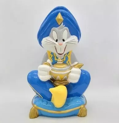 Vintage Warner Brothers Looney Tunes Bugs Bunny Genie Cookie Jar 1998 • $124.99